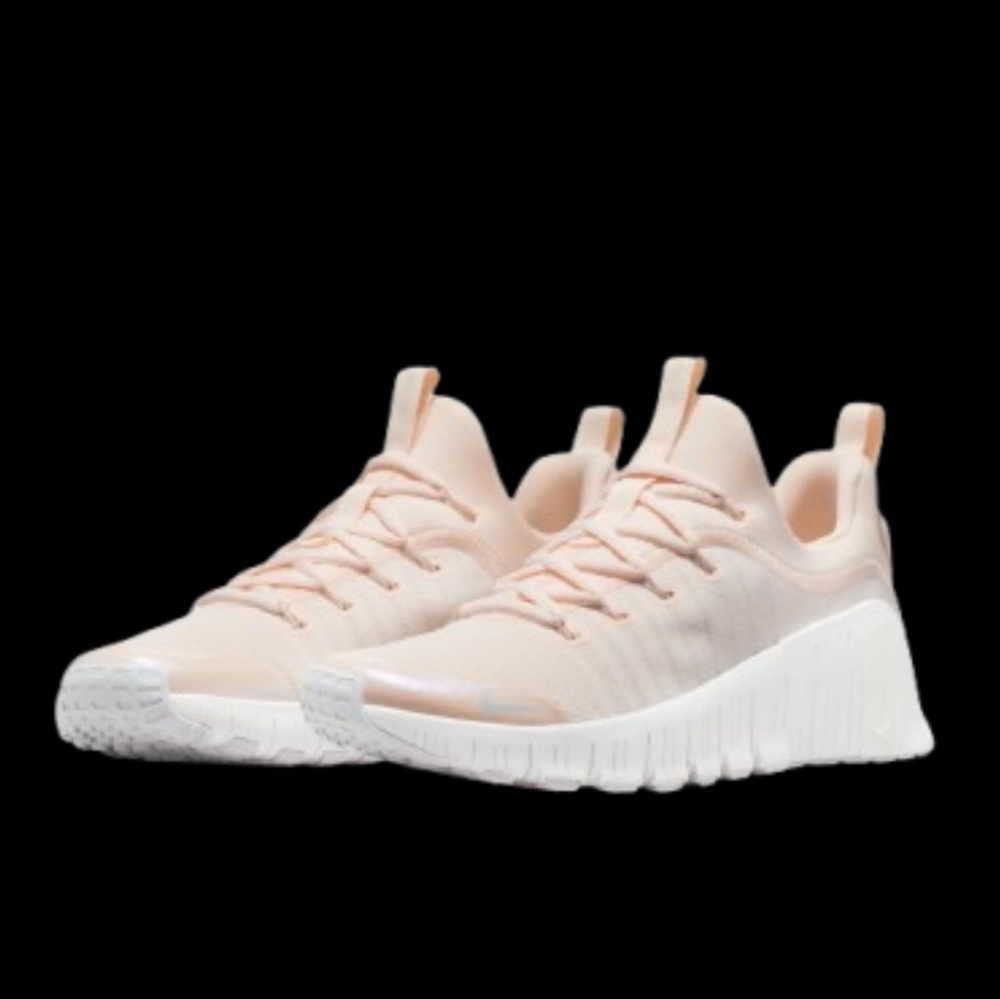 Nike Free Metcon 6 Training Running Womens Chalk White Peak White